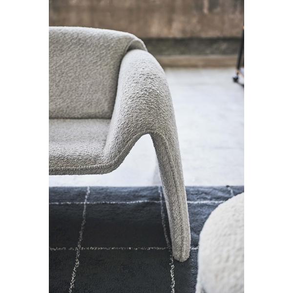 ソファ EYS-11 ソファー ブークレ素材 ライトグレー 2人掛け 二人用 2P モダン おしゃれ 完成品 ファミリー 【送料別途見積】 | 東谷 | 06