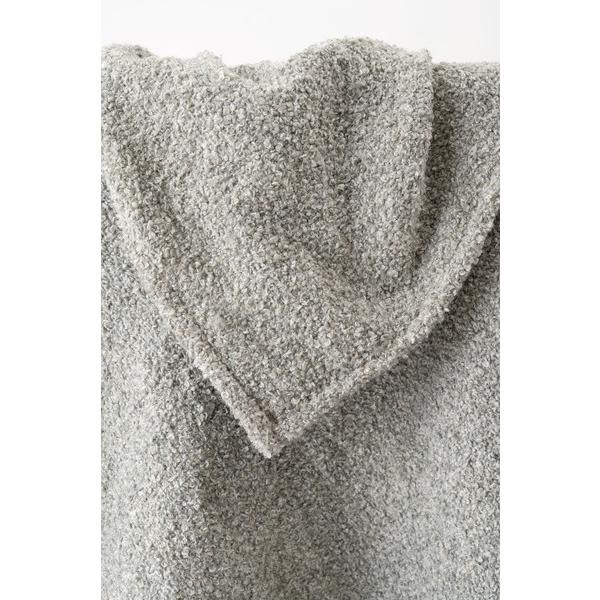 スローケット FAB-201 薄手 ブランケット 大判 茶色 ブラウン 長方形 おしゃれ ブークレ生地 くすみカラー 寝室 無地 シンプル 四角 リビング | 東谷 | 19