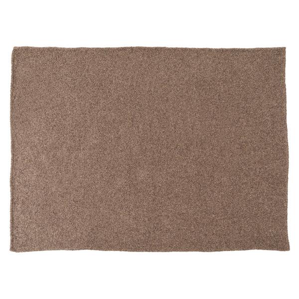 スローケット FAB-201 薄手 ブランケット 大判 茶色 ブラウン 長方形 おしゃれ ブークレ生地 くすみカラー 寝室 無地 シンプル 四角 リビング | 東谷 | 10