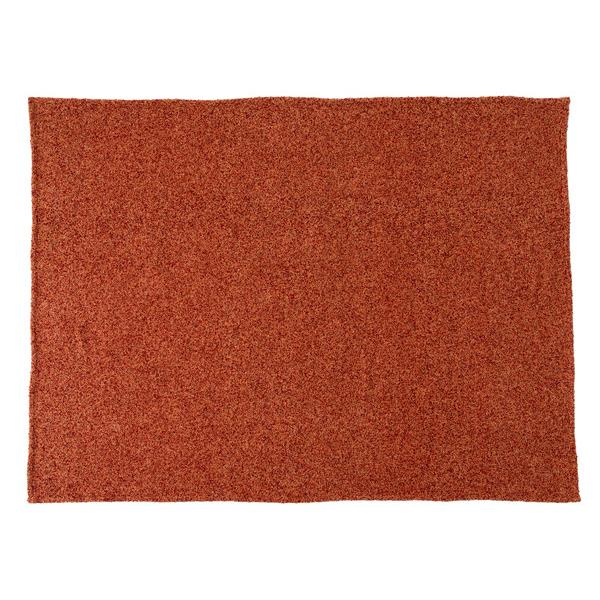 スローケット FAB-201 薄手 ブランケット 大判 茶色 ブラウン 長方形 おしゃれ ブークレ生地 くすみカラー 寝室 無地 シンプル 四角 リビング | 東谷 | 13