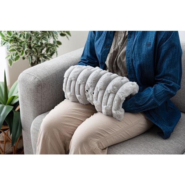 USBフットウォーマー GLK-221 USB足入れ あったかグッズ 冷え性対策  フットウォーマー かわいい おめめ 目 個性的 ヒーター アームウォーマー | 東谷 | 16