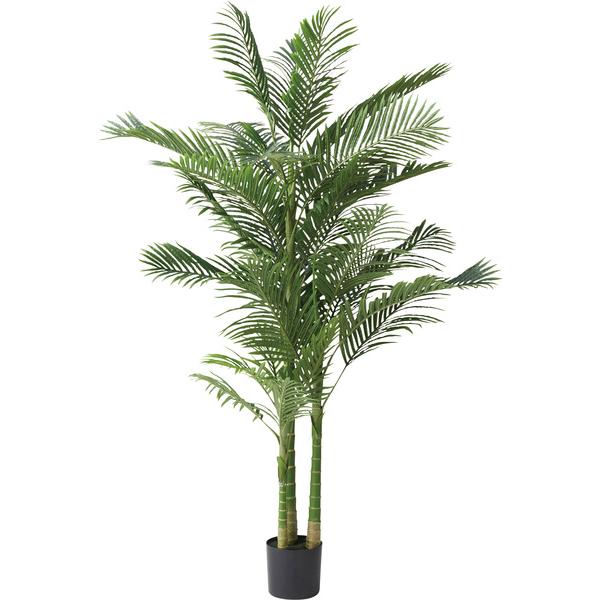 フェイクグリーン アレカヤシ GRN-19 インテリア リビング ダイニング ガーデン 人工植物 人工木 観葉植物 造花 偽物 リアル 自然  【送料別途見積】の画像