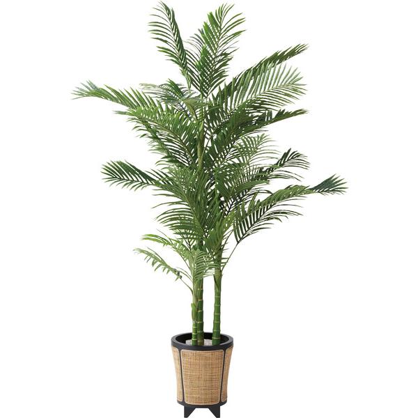 フェイクグリーン アレカヤシ GRN-19 インテリア リビング ダイニング ガーデン 人工植物 人工木 観葉植物 造花 偽物 リアル 自然  【送料別途見積】の画像