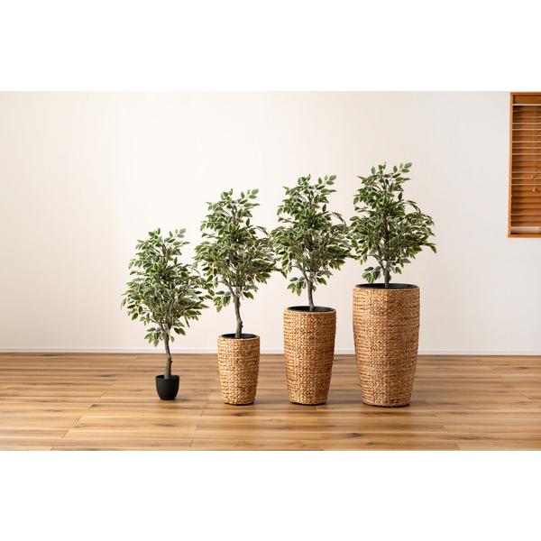 プランターハイタイプ GRNB-52S 鉢入れ アジアン 観葉植物 植物 ウォーターヒヤシンス 雑貨 インテリア 室内 編み かご 筒型 5号用 |  | 11
