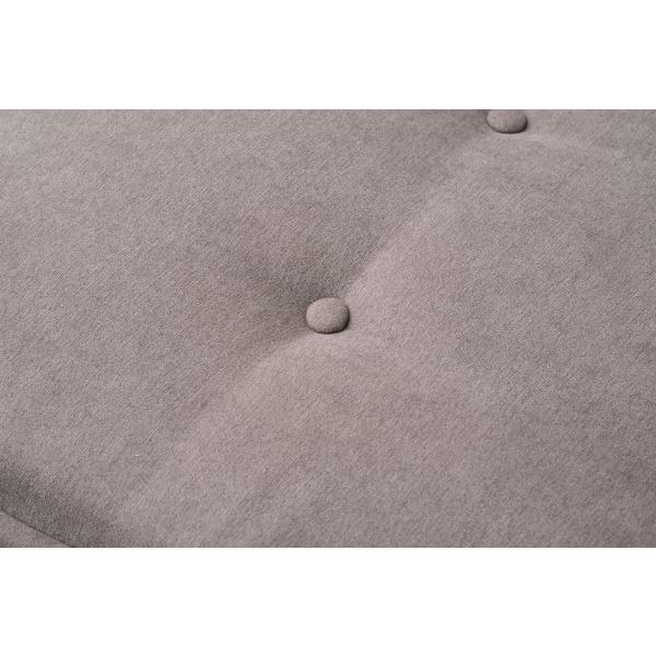 ソファベッド  GS-5 ソファ ベッド 2WAY 2人掛け ローソファ ロータイプ可 アームレス ファブリック 3段階リクライニング ポケット付き【送料別途見積】 | 東谷 | 12