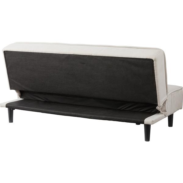 ソファベッド  GS-5 ソファ ベッド 2WAY 2人掛け ローソファ ロータイプ可 アームレス ファブリック 3段階リクライニング ポケット付き【送料別途見積】 | 東谷 | 05