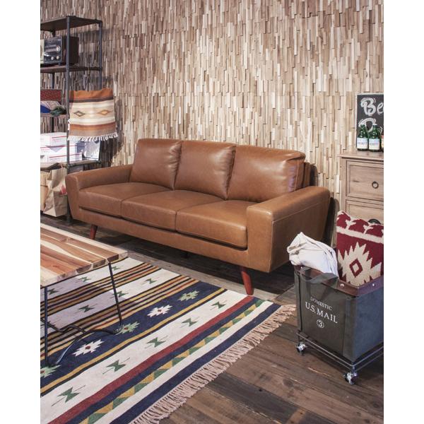 東谷家具3人掛けレザーソファジェネラル