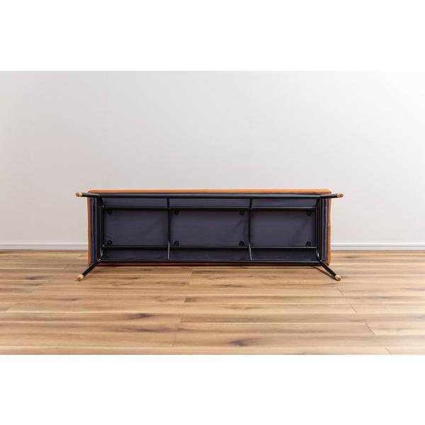 ベンチ GUY-253 長椅子 チェア ダイニングベンチ 本革 ミッドセンチュリー　店舗 カフェ ラウンジ ロビー ホテル | 東谷 | 14