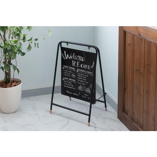 サインボード GUY-930 看板 黒板 設置型 掲示板 メニュー板 ディスプレイ インテリア 店舗 ショップ カフェ お店 | 東谷 | 11