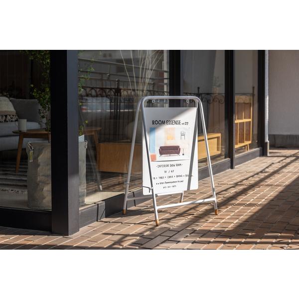 サインボード GUY-930 看板 黒板 設置型 掲示板 メニュー板 ディスプレイ インテリア 店舗 ショップ カフェ お店 | 東谷 | 13