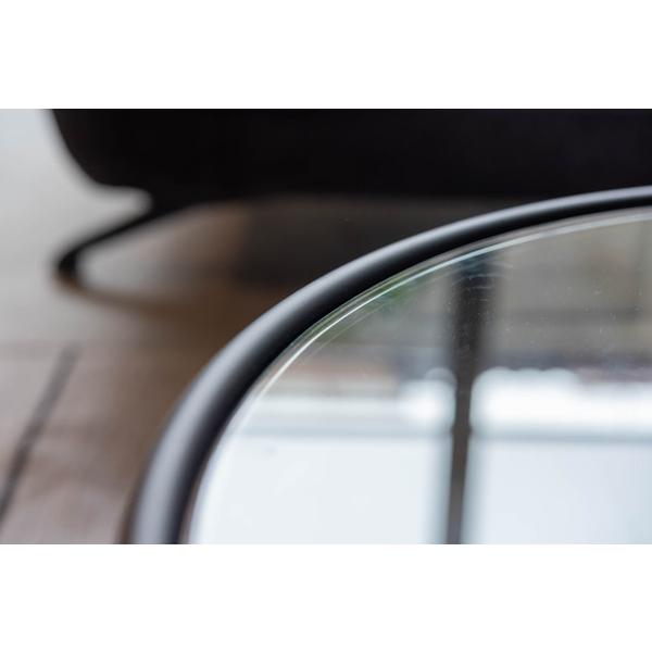 ラウンドガラステーブルS HIT-240 ガラステーブル ラウンドテーブル 丸型 円形 ガラス ソファテーブル サイドテーブル カフェ 店舗 | 東谷 | 06