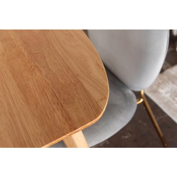 ダイニングテーブル HOW-001NA テーブル センターテーブル コンパクト 壁寄せ 壁付け 省スペース 角丸 シンプル 北欧 木製 | 東谷 | 13