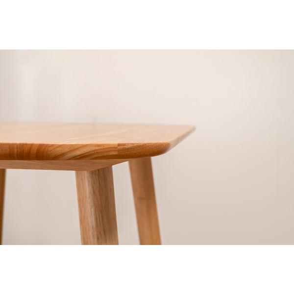 ダイニングテーブル HOW-001NA テーブル センターテーブル コンパクト 壁寄せ 壁付け 省スペース 角丸 シンプル 北欧 木製 | 東谷 | 15