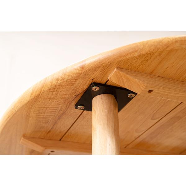 ダイニングテーブル HOW-002NA テーブル センターテーブル コンパクト 壁寄せ 壁付け 角丸 シンプル 北欧 木製 | 東谷 | 13