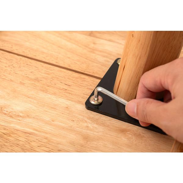 ダイニングテーブル HOW-002NA テーブル センターテーブル コンパクト 壁寄せ 壁付け 角丸 シンプル 北欧 木製 | 東谷 | 08