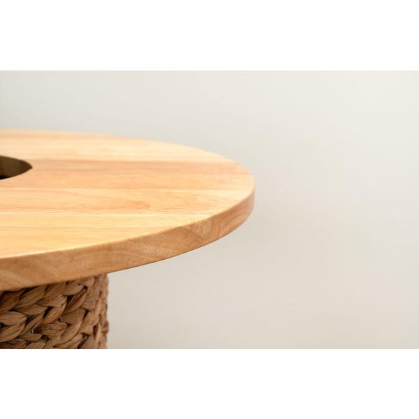 プランターテーブル HOW-014NA サイドテーブル テーブル 木製 天然木 北欧 おしゃれ 円 丸 ラウンド |  | 19