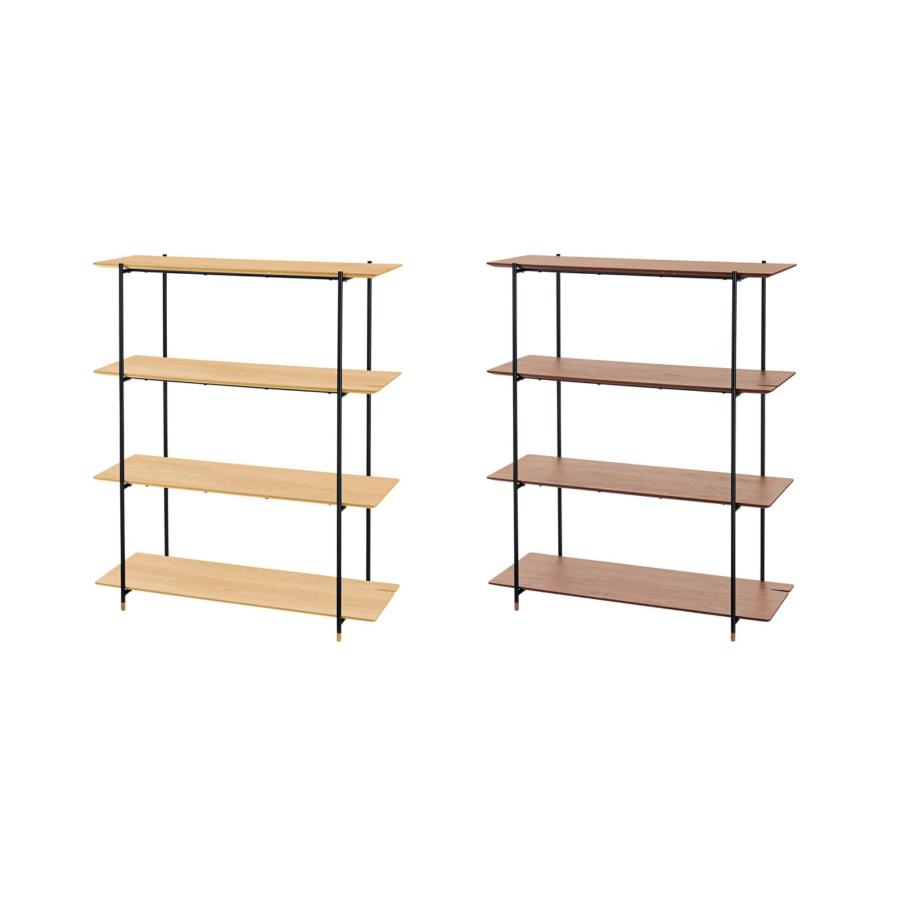 東谷 ルカ シェルフ 4段 JPB-102 本棚/ブックシェルフ 幅108cm×奥行