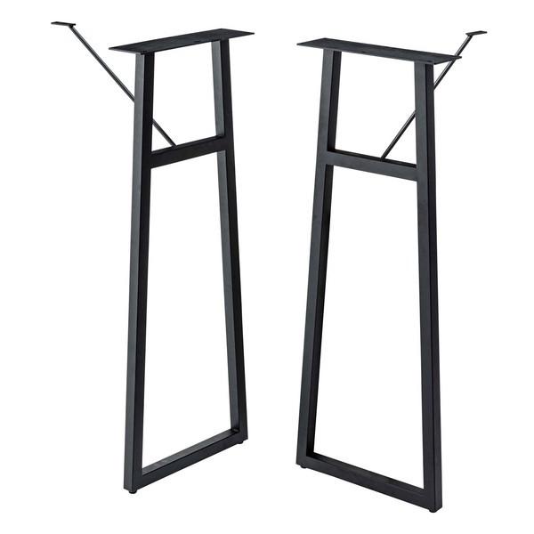 カウンター 脚 (2脚組) JPT-264 脚のみ 机 テーブル パーツ スチール シンプル DIY アジャスター付き | 東谷