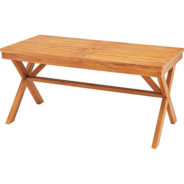 ダイニングテーブル JTI-333 天然木 木製 ガーデニング バルコニー 庭 アウトドア テラス パラソル | 東谷