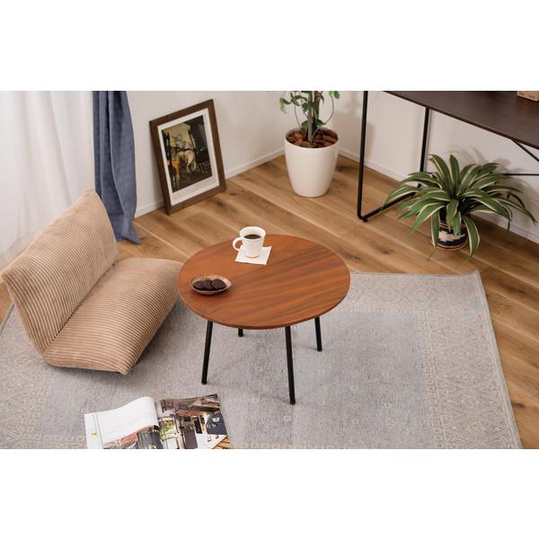 ラウンドテーブル JW-115 テーブル センターテーブル ソファテーブル リビング コンパクト 机 丸形 スチール脚 ラウンド | 東谷 | 13