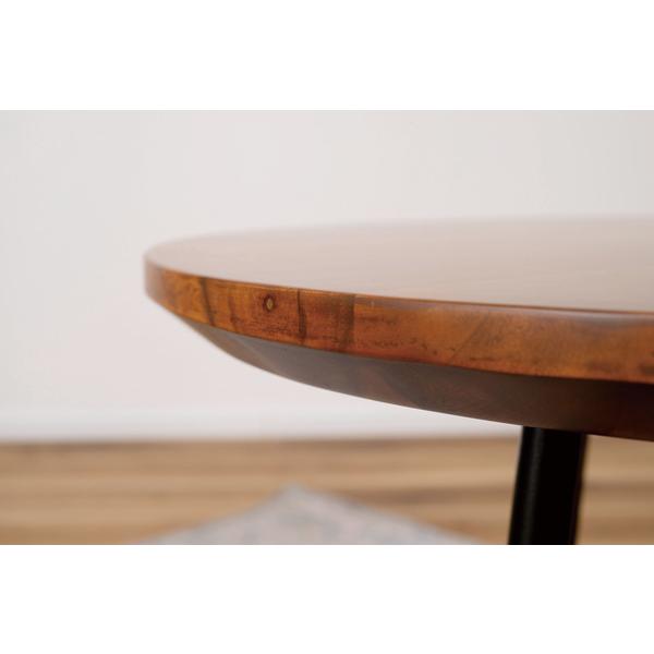 ラウンドテーブル JW-115 テーブル センターテーブル ソファテーブル リビング コンパクト 机 丸形 スチール脚 ラウンド | 東谷 | 16