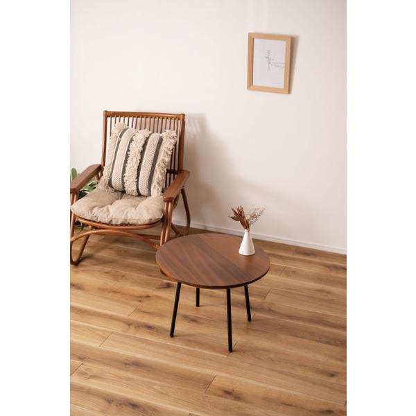 ラウンドテーブル JW-115 テーブル センターテーブル ソファテーブル リビング コンパクト 机 丸形 スチール脚 ラウンド | 東谷 | 08