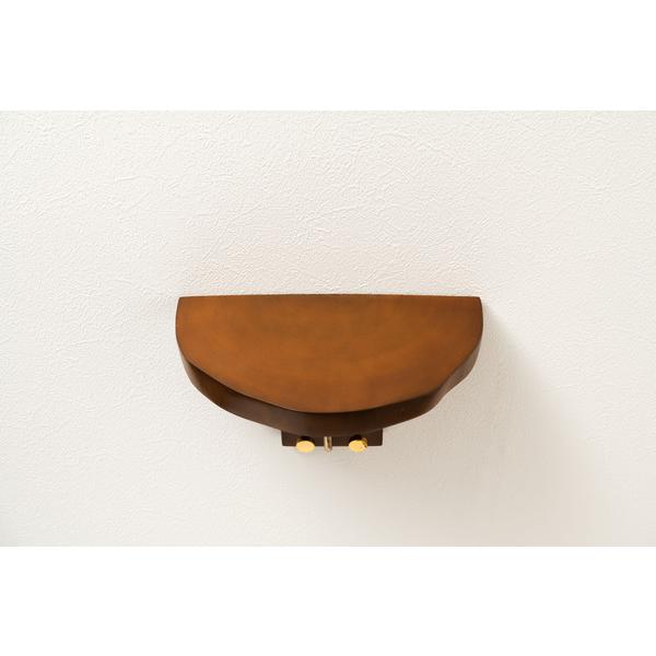 タオルハンガー JW-223BR シェルフ 壁掛け 収納 収納棚 木製 天然木 ブラウン マホガニー材 マホガニー 木 おしゃれ シンプル ナチュラル 棚 ウォールシェルフ | 東谷 | 16