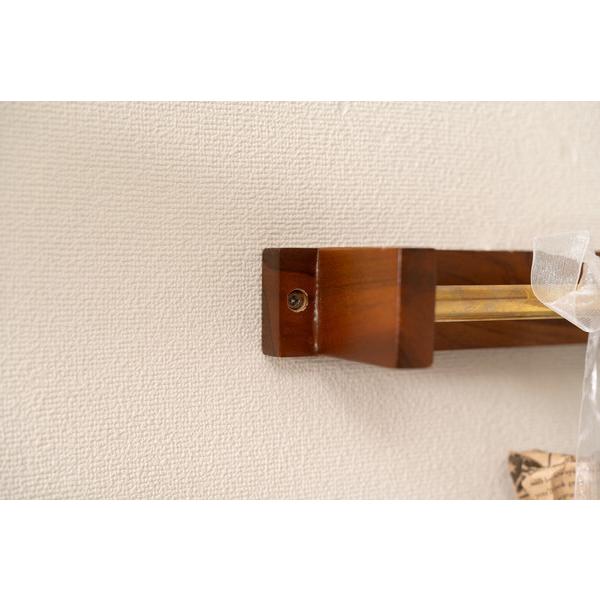 タオルハンガー JW-226BR  タオル掛け タオルホルダー 壁掛け 収納 収納棚 木製 天然木 ブラウン マホガニー材 マホガニー 木 おしゃれ シンプル ナチュラル |  | 14