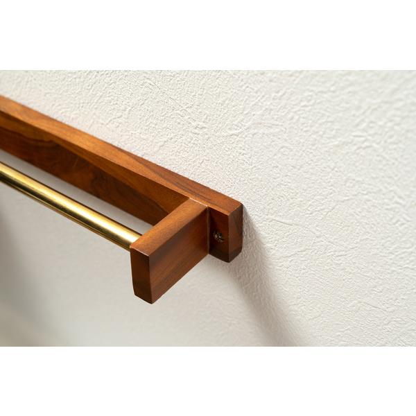 タオルハンガー JW-226BR  タオル掛け タオルホルダー 壁掛け 収納 収納棚 木製 天然木 ブラウン マホガニー材 マホガニー 木 おしゃれ シンプル ナチュラル |  | 17