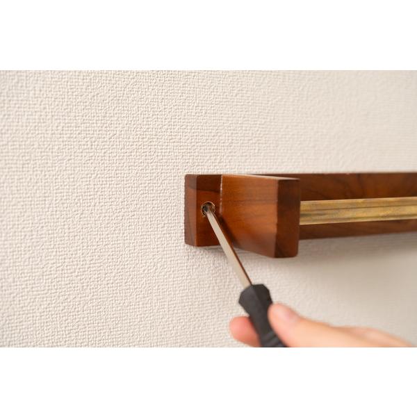 タオルハンガー JW-226BR  タオル掛け タオルホルダー 壁掛け 収納 収納棚 木製 天然木 ブラウン マホガニー材 マホガニー 木 おしゃれ シンプル ナチュラル |  | 20