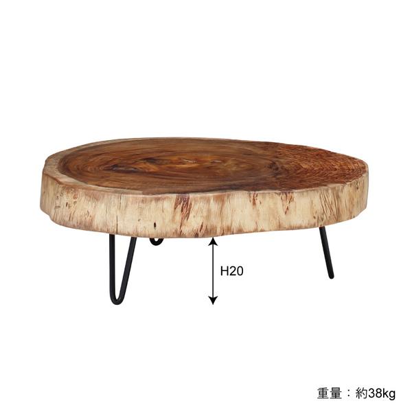 ジェラルド ローテーブル JW-631 つくえ 机 天然木 木製 リビング ダイニング 店舗 カフェ 完成品【送料別途見積】_3