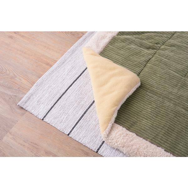 薄掛けコタツ布団 長方形 KK-142 薄掛け こたつ布団 こたつ掛け布団 単品 長方形 天板幅80x120cm以下用 こたつ対応 こたつ布団単品 Corduroy(コーデュロイ) | 東谷 | 13