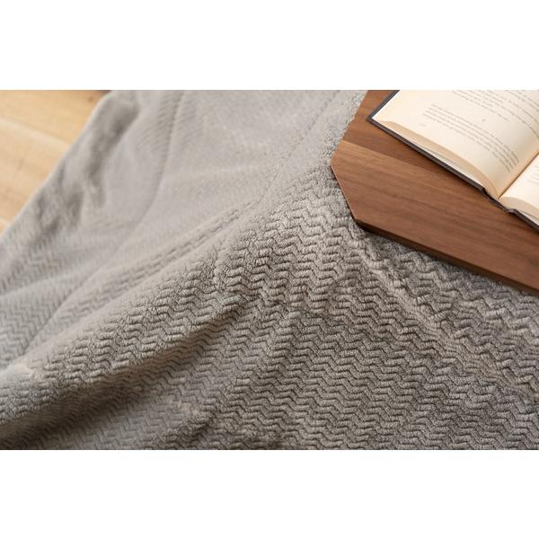 薄掛けコタツ布団 正方形 KK-163 こたつ 掛け布団 フリース生地 無地 シンプル  暖かい | 東谷 | 11