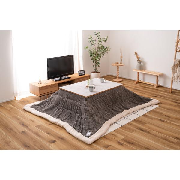 東谷 フラットヒーターコタツ KT-304NA 長方形 テーブル おしゃれ 北欧