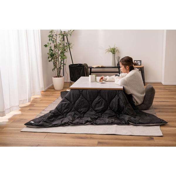 東谷 フラットヒーターコタツ KT-304NA 長方形 テーブル おしゃれ 北欧