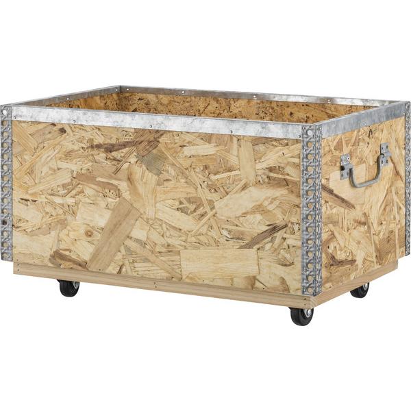 キャスター付 スタッキングボックス L LFS-172 収納ボックス リビング ダイニング ガレージ 子供部屋 整頓 車輪付 | 東谷 | 02