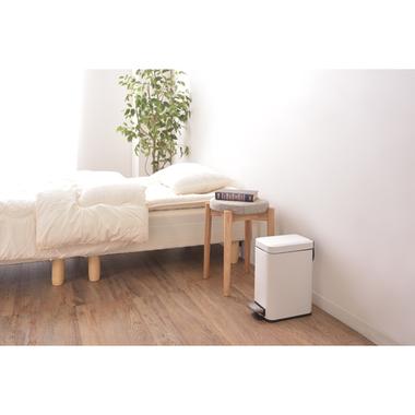 トラッシュカン 5L LFS-232 ゴミ箱 ごみ箱 くず入れ ダストボックス トラッシュカン 5L 蓋付き ペダル式 キッチン ポリプロピレン | 東谷 | 13