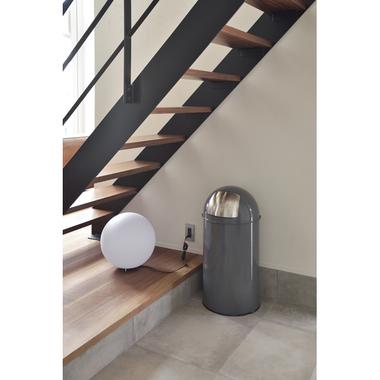 トラッシュカン 40L LFS-234 ゴミ箱 ごみ箱 くず入れ ダストボックス トラッシュカン 40L 蓋付き キッチン ポリプロピレン ステンレス | 東谷 | 12