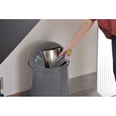 トラッシュカン 40L LFS-234 ゴミ箱 ごみ箱 くず入れ ダストボックス トラッシュカン 40L 蓋付き キッチン ポリプロピレン ステンレス | 東谷 | 13