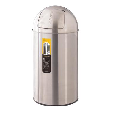 トラッシュカン 40L LFS-234 ゴミ箱 ごみ箱 くず入れ ダストボックス トラッシュカン 40L 蓋付き キッチン ポリプロピレン ステンレス | 東谷 | 06