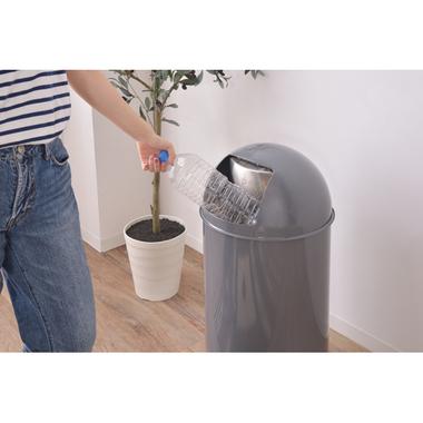 トラッシュカン 40L LFS-234 ゴミ箱 ごみ箱 くず入れ ダストボックス トラッシュカン 40L 蓋付き キッチン ポリプロピレン ステンレス | 東谷 | 09