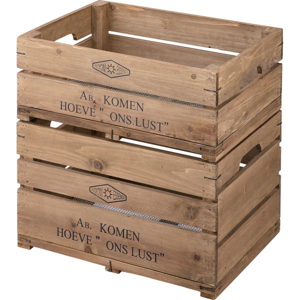 ボックス LFS-476 収納BOX スタッキングボックス 木製 インテリア 収納家具 雑貨 小物収納 リビング | 東谷 | 02