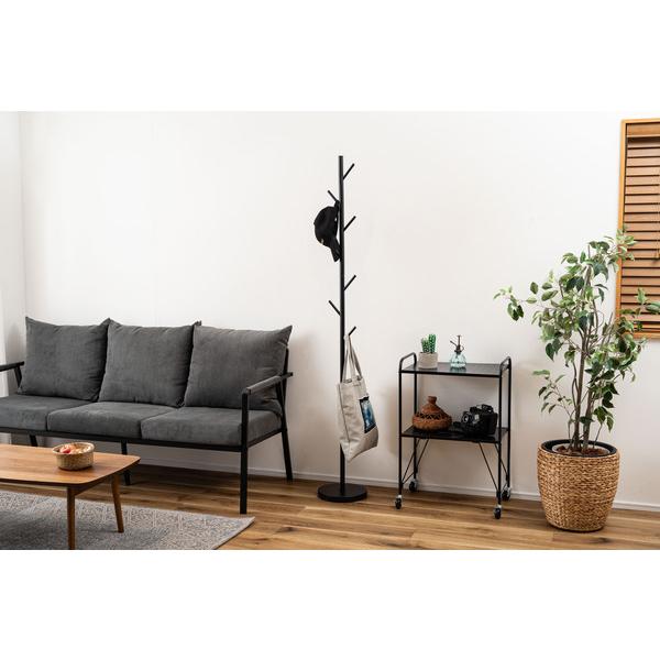 ハンガー LFS-54 ポールハンガー 収納 スチール コートハンガー スリム シンプル おしゃれ 新生活 衣類ハンガー | 東谷 | 18