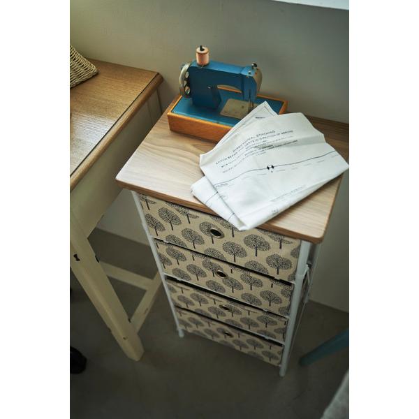 簡単組立チェスト4D LFS-654 チェスト 収納 収納棚 タンス ４段 衣類収納 | 東谷 | 13