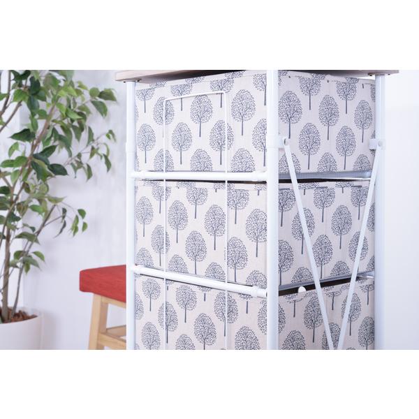 簡単組立チェスト4D LFS-654 チェスト 収納 収納棚 タンス ４段 衣類収納 | 東谷 | 04