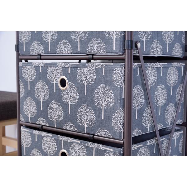 簡単組立チェスト4D LFS-654 チェスト 収納 収納棚 タンス ４段 衣類収納 | 東谷 | 08