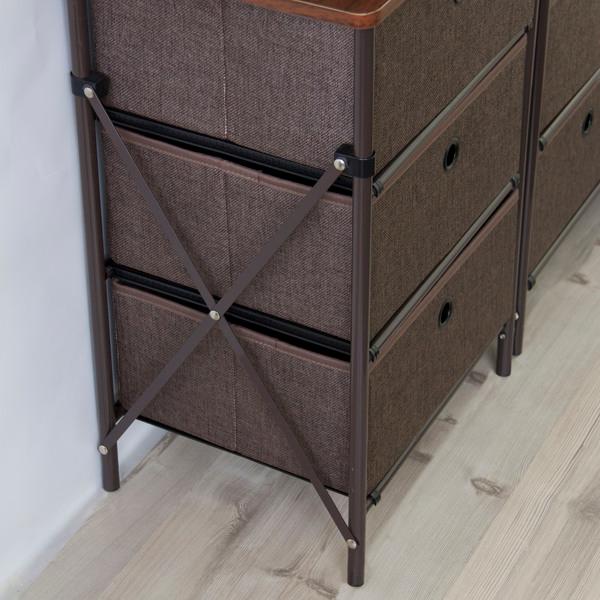 東谷 簡単組立チェスト3D LFS-701 インテリア 家具 収納 おしゃれ