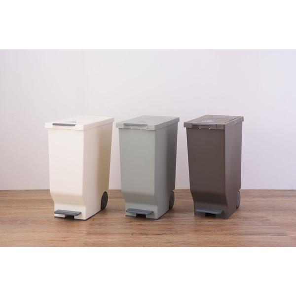 スライドペダルペール 45L LFS-764 ゴミ箱 ダストボックス 屋外 屋内 キャスター付き ごみ箱 分別ゴミ箱 キッチン ペダル式 スライドペダルペール | 東谷 | 19