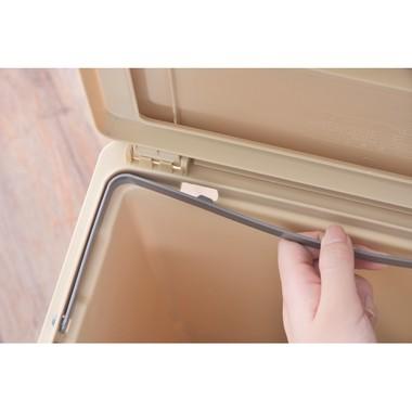 スライドコンテナ LFS-848 ダストボックス 20L ゴミ箱 ふた付き キッチン インテリア おしゃれ 北欧 新生活 ベージュ グリーン ネイビー | 東谷 | 18