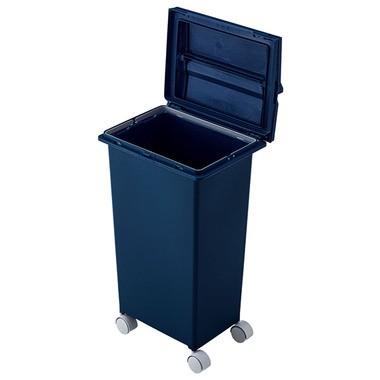 スライドコンテナ LFS-848 ダストボックス 20L ゴミ箱 ふた付き キッチン インテリア おしゃれ 北欧 新生活 ベージュ グリーン ネイビー | 東谷 | 06
